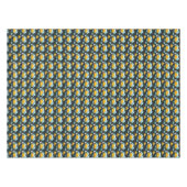 Schneebedeckter Winterwaldberg Tischdecke (Vorderseite (Horizontal))