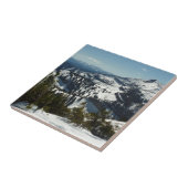 Schneebedeckungen des Grand Teton Mountains II Fot Fliese (Seite)