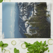 Schneebedeckungen des Grand Teton Mountains II Fot Geschirrtuch (Gefaltet)