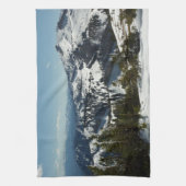 Schneebedeckungen des Grand Teton Mountains II Fot Geschirrtuch (Vertikal)