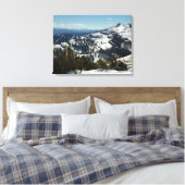 Schneebedeckungen des Grand Teton Mountains II Fot Leinwanddruck (Insitu (Schlafzimmer))