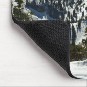 Schneebedeckungen des Grand Teton Mountains II Fot Mousepad (Ecke)