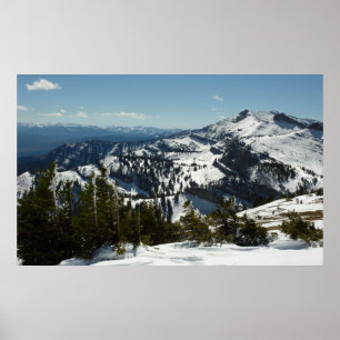 Schneebedeckungen des Grand Teton Mountains II Fot Poster