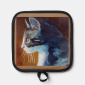 Schneebell in der Sonne, Ofen-Mitt & Pot Holders Topflappen (Vorderseite)