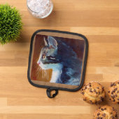 Schneebell in der Sonne, Ofen-Mitt & Pot Holders Topflappen (Oben Unten)