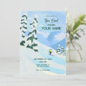 Schneeberg Einladung (Stehend Vorderseite)