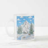 Schneeberg-Frostglas-Tasse Mattglastasse (Links)
