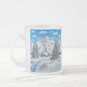 Schneeberg-Frostglas-Tasse Mattglastasse (Links)