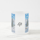 Schneeberg-Frostglas-Tasse Mattglastasse (Mittel)