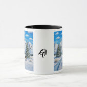 Schneeberg-Frostglas-Tasse Tasse (Zentrum)