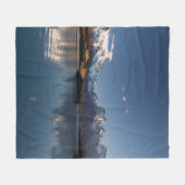 SCHNEEBERG IN REFLEKTIVER FOTOGRAFIE FLEECEDECKE (Vorderseite (Horizontal))