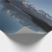 SCHNEEBERG IN REFLEKTIVER FOTOGRAFIE GESCHENKPAPIER (Ecke)