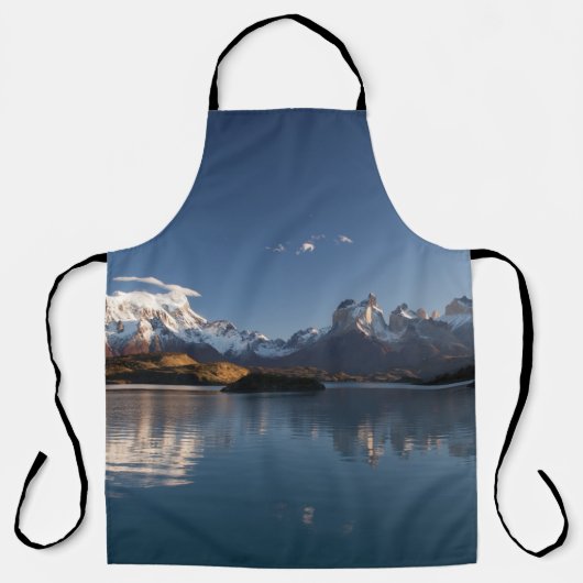 SCHNEEBERG IN REFLEKTIVER FOTOGRAFIE SCHÜRZE (Vorderseite)