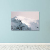 Schneeberg Leinwanddruck (Insitu (Holzboden))