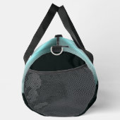 Schneeberg mysteriös blaues Neonlicht-Monogramm Duffle Bag (Rechts)