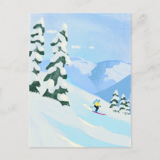 Schneeberg Postkarte (Vorderseite)