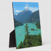 Schneeberg Türkissee in Washington Fotoplatte (Seite)