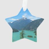 Schneeberg Türkissee in Washington Ornament (Rückseite)