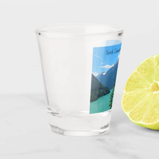 Schneeberg Türkissee in Washington Schnapsglas (Links)