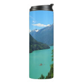 Schneeberg Türkissee in Washington Thermosbecher (Nach links gedreht)