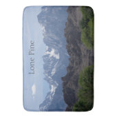 Schneeberge Badematte (Vorderseite Vertikal)