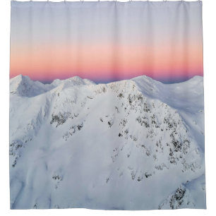 SCHNEEBERGE DUSCHVORHANG