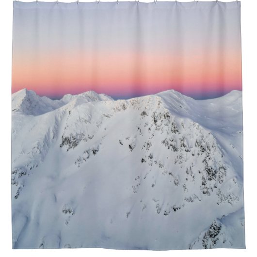 SCHNEEBERGE DUSCHVORHANG (Vorderseite)