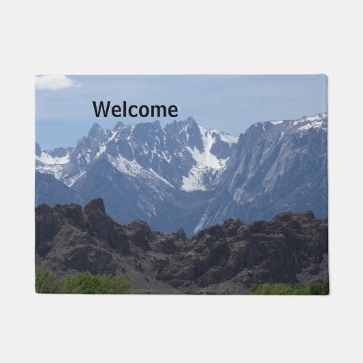 Schneeberge Fußmatte (Vorderseite)