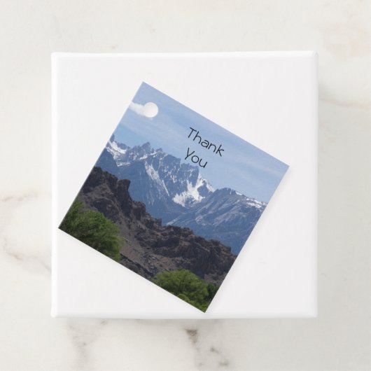 Schneeberge Geschenkanhänger (Beispiel)