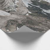 Schneeberge Geschenkpapier (Ecke)