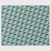 Schneeberge Geschenkpapier (Flach)