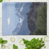 Schneeberge Geschirrtuch (Gefaltet)