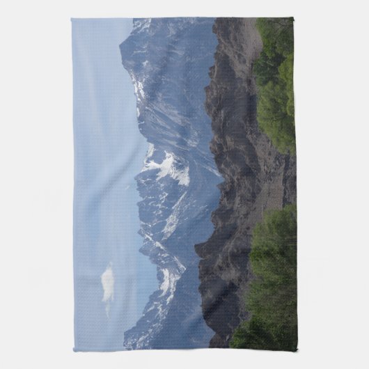 Schneeberge Geschirrtuch (Vertikal)