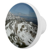 Schneeberge Gipfel des Großen Tetons I Fotografie Keramikknauf (Rechts)