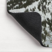 Schneeberge Gipfel des Großen Tetons I Fotografie Mousepad (Ecke)