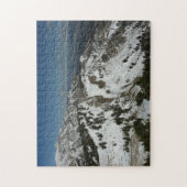 Schneeberge Gipfel des Großen Tetons I Fotografie Puzzle (Vertikal)