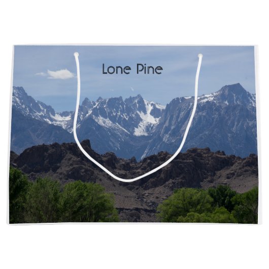 Schneeberge Große Geschenktüte (Vorderseite)