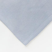 Schneeberge im Nebel am Plansee Fleecedecke (Ecke)