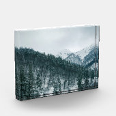 Schneeberge in Georgien Fotoblock (Links)