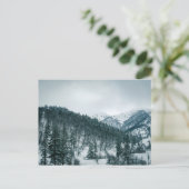 Schneeberge in Georgien Postkarte (Stehend Vorderseite)
