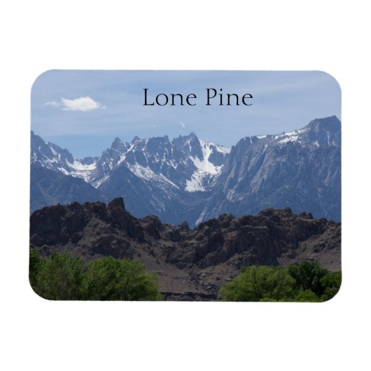 Schneeberge Magnet (Horizontal)