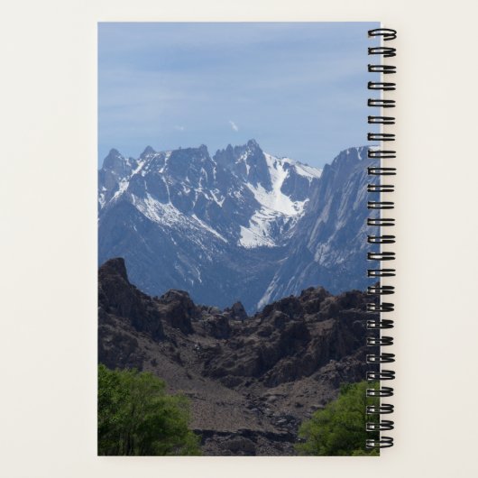 Schneeberge Notizblock (Rückseite)