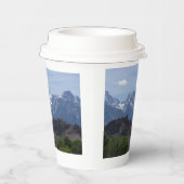 Schneeberge Pappbecher (Rechts)