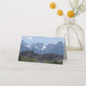 Schneeberge Platzkarte (Rückseite)