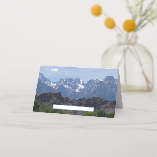 Schneeberge Platzkarte (Vorderseite)