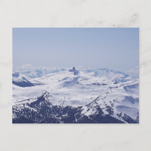 Schneeberge Postkarte (Vorderseite)