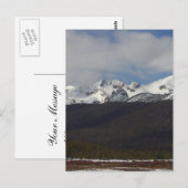 Schneeberge Postkarte (Vorne/Hinten)