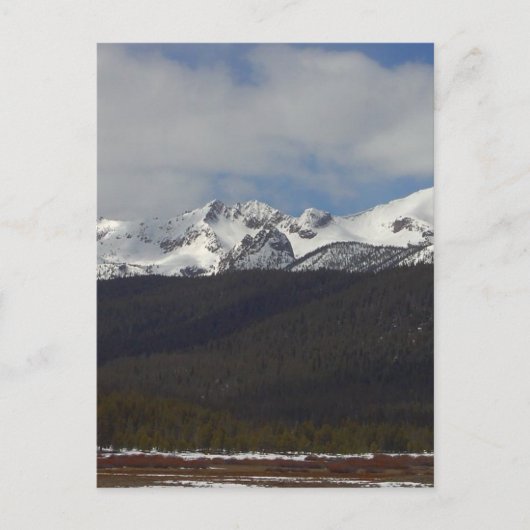 Schneeberge Postkarte (Vorderseite)