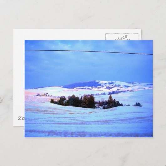 Schneeberge Postkarte (Vorne/Hinten)