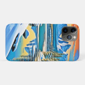 Schneeberge Reflektion Case-Mate iPhone Hülle (Rückseite (Horizontal))